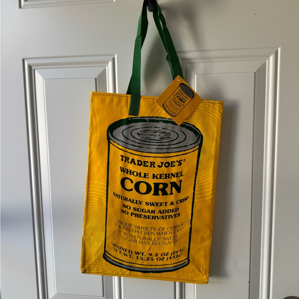 Trader Joe's Corn Reusable Tote Bag
